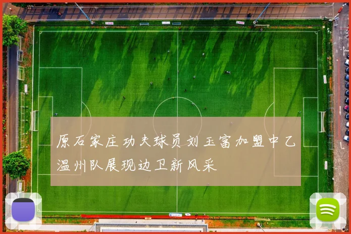 原石家庄功夫球员刘玉富加盟中乙温州队展现边卫新风采